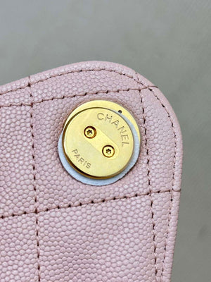 Chanel AS5311 Large Hobo Shiny Calfskin & Gold-Tone Metal Pink - Default Title - View 6