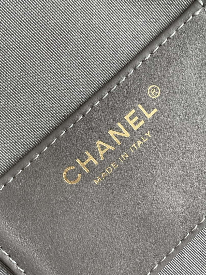 Chanel AS5311 Large Hobo Suede & Gold-Tone Metal Brown