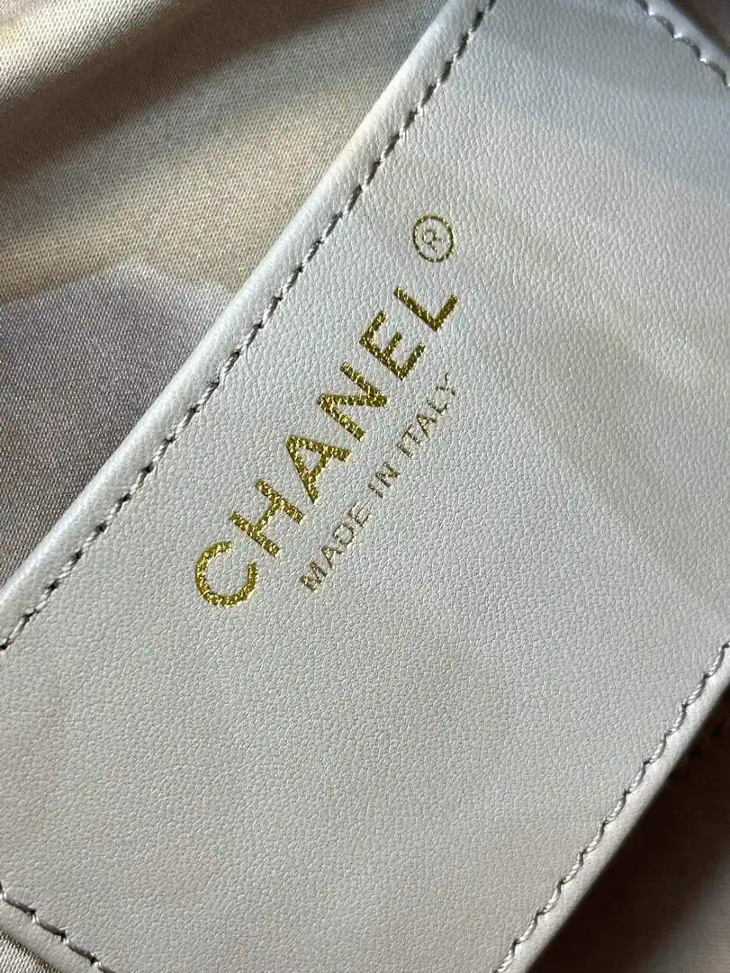 Chanel AS5311 Large Hobo Suede & Gold-Tone Metal Ligth Gray