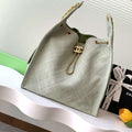 Chanel AS5311 Large Hobo Suede & Gold-Tone Metal Light Green - Default Title - View 1
