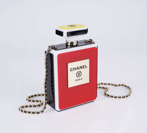 Chanel AS5341 Evening Bag Plexi Enamel & Gold-Tone Metal Multicolor - Default Title - View 1