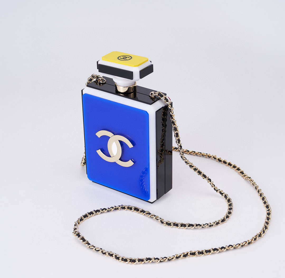 Chanel AS5341 Evening Bag Plexi Enamel & Gold-Tone Metal Multicolor - Default Title - View 2
