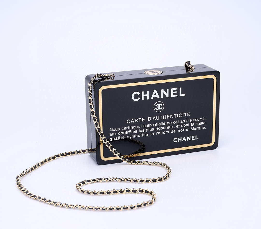 Chanel AS5341 Evening Bag Plexi Enamel Limited Edition Box Bag - Default Title - View 1