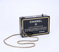 Chanel AS5341 Evening Bag Plexi Enamel Limited Edition Box Bag