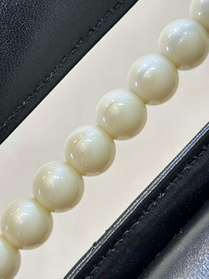 Chanel AS5390 25P Limited Edition Pearl Handle Flap Bag Black Lambskin - Default Title - View 5