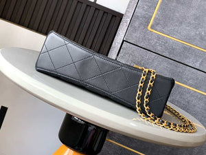 Chanel AS5413 25P Limited Edition Pearl Small Tote  Bag Black Lambskin - Default Title - View 5