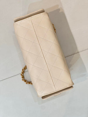 Chanel AS5631 Mini Hobo Calfskin & Gold-Tone Metal Beige - Default Title - View 8