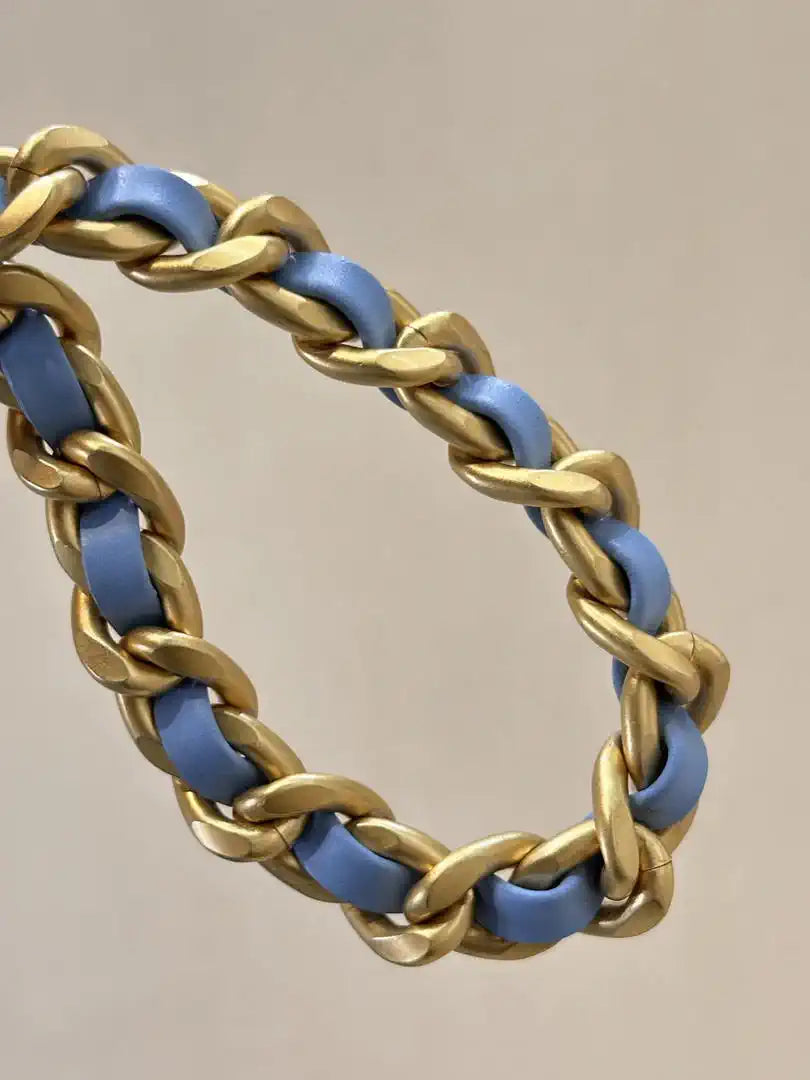 Chanel AS5631 Mini Hobo Denim Blue & Gold-Tone Metal