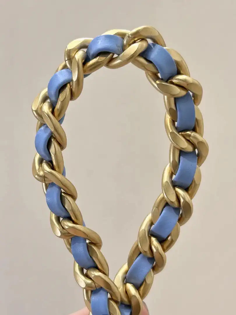 Chanel AS5631 Mini Hobo Denim Blue & Gold-Tone Metal