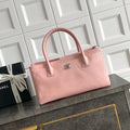 Chanel AS6055 Cerf Leather Exterior Small Tote Bags Bag Pink - Default Title - View 1