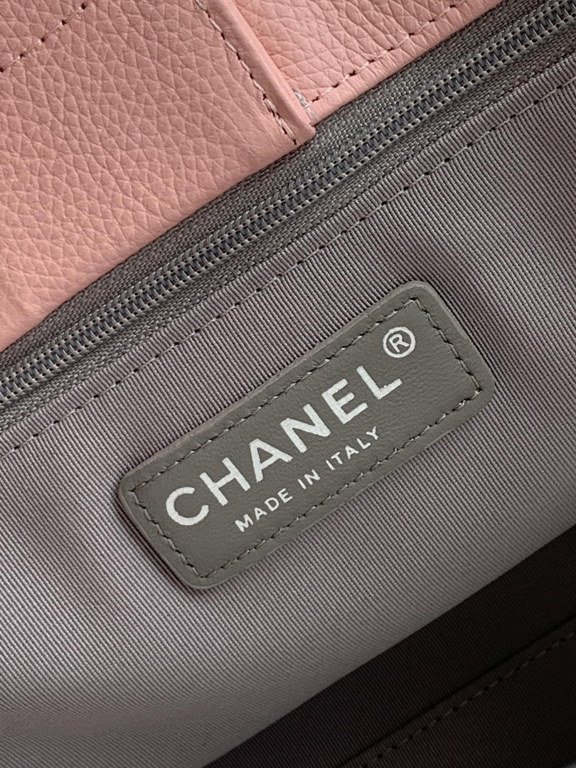 Chanel AS6055 Cerf Leather Exterior Small Tote Bags Bag Pink - Default Title - View 9