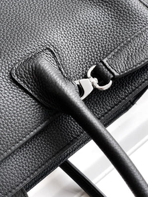 Chanel AS6056 Cerf Leather Exterior Medium Tote Bags Black Silver - Default Title - View 5