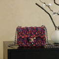 Chanel AS6176 25A x Murakami Sunflower Mini Flap bag