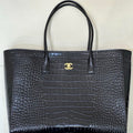 Chanel AS6239 Cerf Leather Exterior Large Tote Bags Crocodile pattern - Default Title - View 1