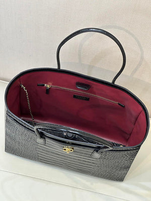 Chanel AS6239 Cerf Leather Exterior Large Tote Bags Crocodile pattern - Default Title - View 9