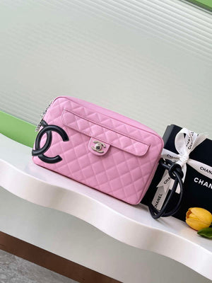 Chanel AS6326 Vintage Camera Case Bag Lambskin Pink - Default Title - View 1
