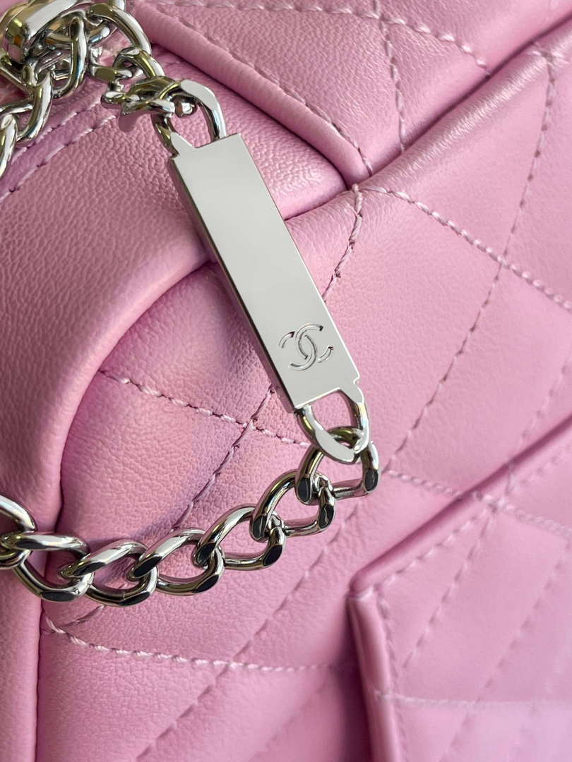 Chanel AS6326 Vintage Camera Case Bag Lambskin Pink - Default Title - View 6