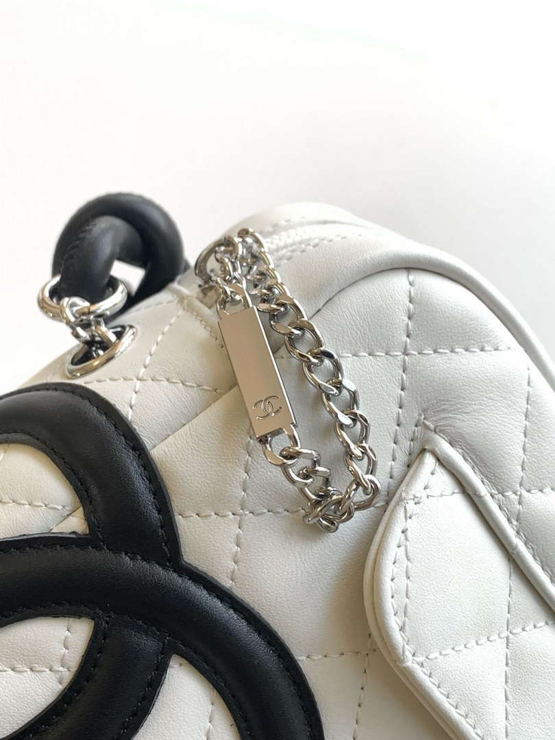 Chanel AS6326 Vintage Camera Case Bag Lambskin White - Default Title - View 6