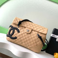 Chanel AS6338 Airport Bag 25P Shopping Bag Apricot - Default Title - View 1
