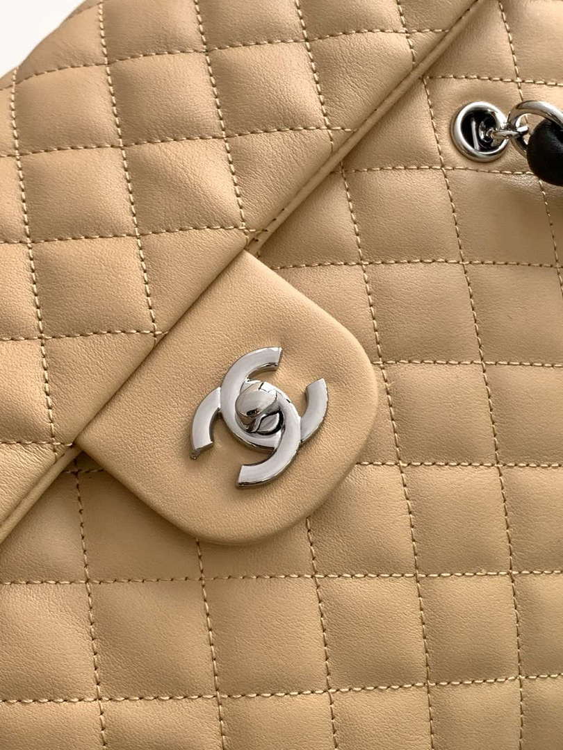 Chanel AS6338 Airport Bag 25P Shopping Bag Apricot