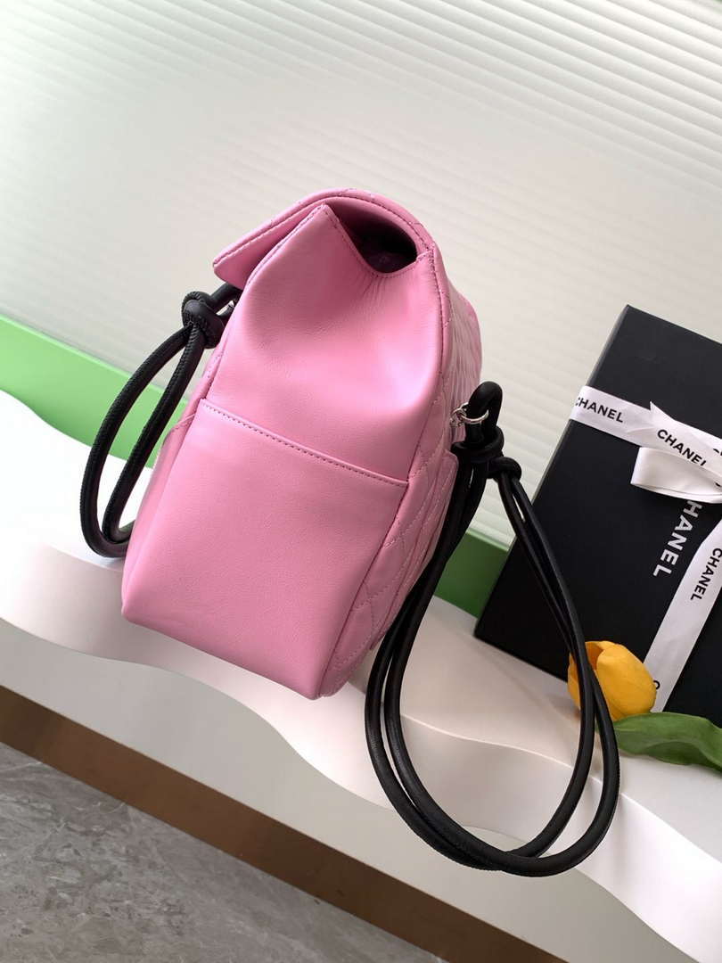 Chanel AS6338 Airport Bag 25P Shopping Bag Pink