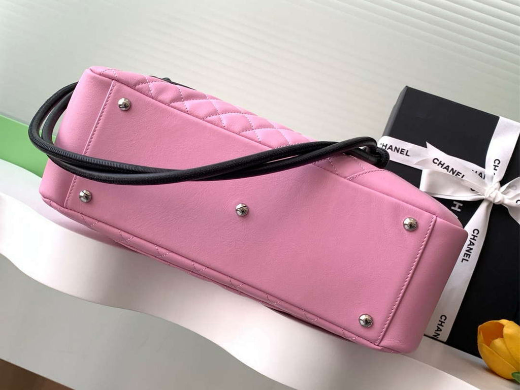 Chanel AS6338 Airport Bag 25P Shopping Bag Pink