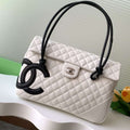 Chanel AS6338 Airport Bag 25P Shopping Bag White - Default Title - View 1