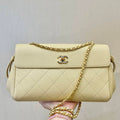 Chanel AS6428 Shopping Bag Shopping Bag Apricot