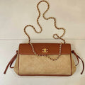 Chanel AS6428 Shopping Bag Shopping Bag Brown & Suede