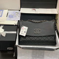 Chanel AS8095 Chanel Flap bag Calfskin Black - Default Title - View 1