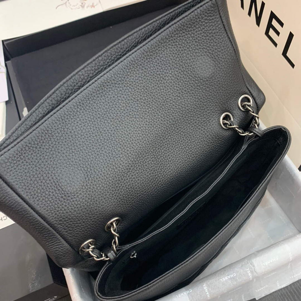Chanel AS8095 Chanel Flap bag Calfskin Black