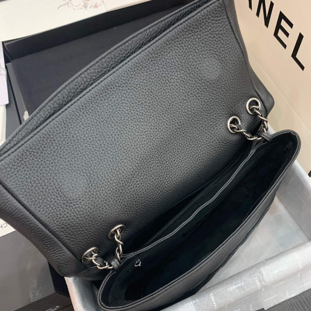 Chanel AS8095 Chanel Flap bag Calfskin Black - Default Title - View 7