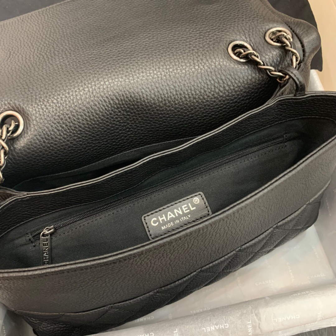 Chanel AS8095 Chanel Flap bag Calfskin Black - Default Title - View 9