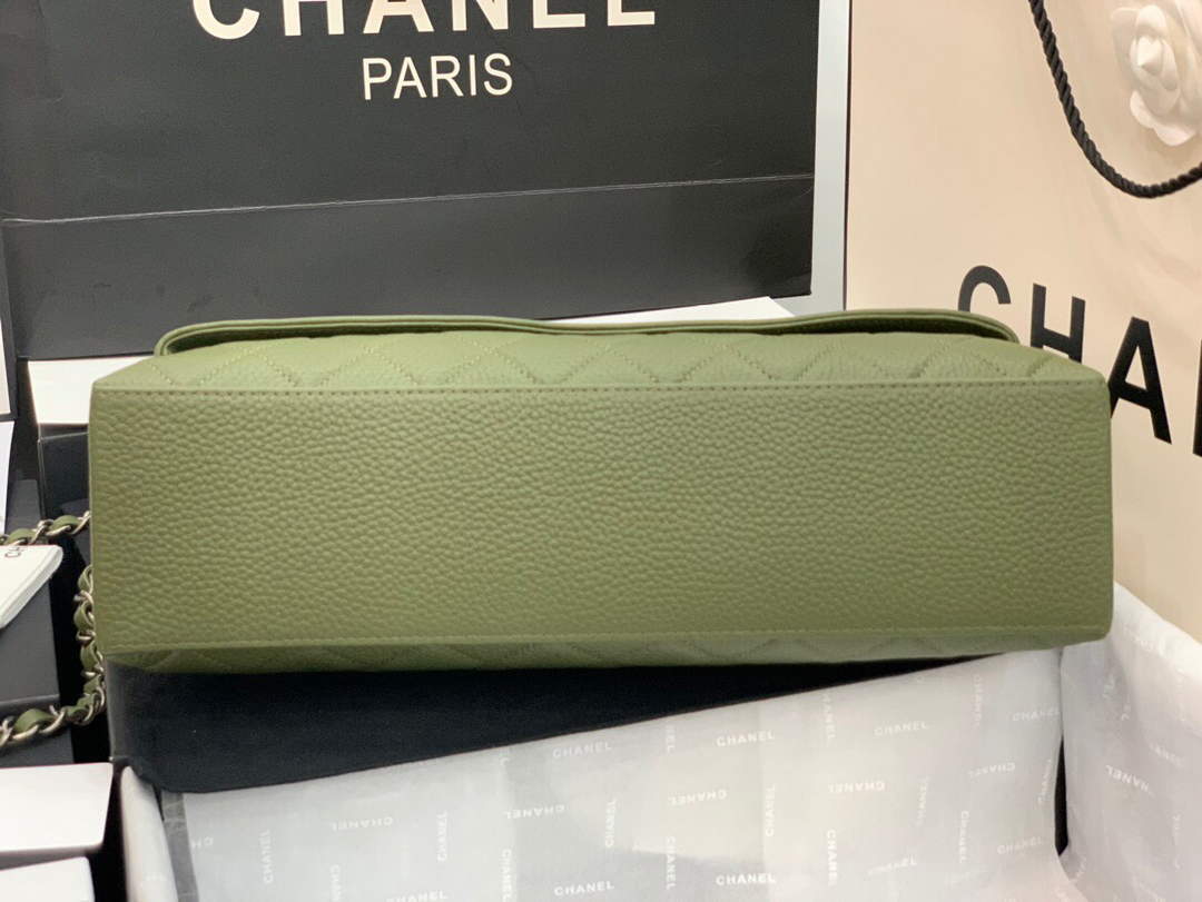 Chanel AS8095 Chanel Flap bag Calfskin Green - Default Title - View 6