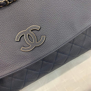 Chanel AS8095 Chanel Flap bag Calfskin Navy blue - Default Title - View 3