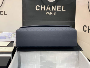 Chanel AS8095 Chanel Flap bag Calfskin Navy blue - Default Title - View 6