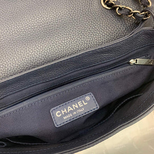 Chanel AS8095 Chanel Flap bag Calfskin Navy blue - Default Title - View 9
