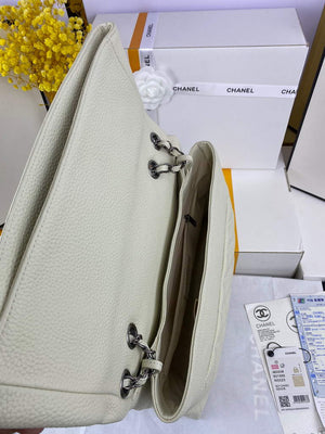 Chanel AS8095 Chanel Flap bag Calfskin White - Default Title - View 8