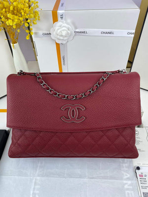 Chanel AS8095 Chanel Flap bag Calfskin Wine Red - Default Title - View 2