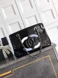 Chanel AS8806 Lipstick Tote Bag Black