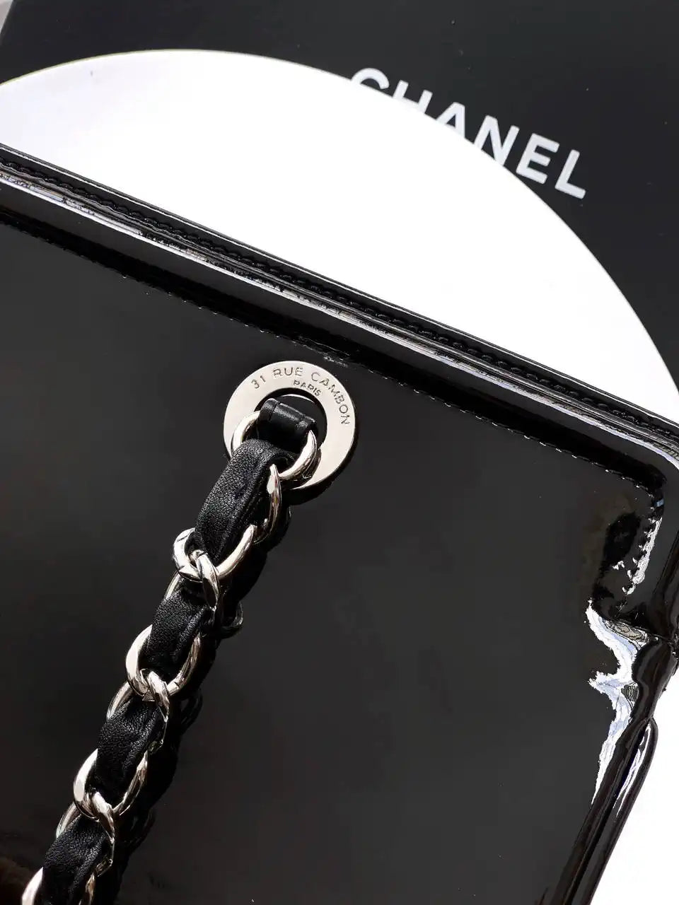 Chanel AS8806 Lipstick Tote Bag Black