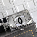 Chanel AS8806 Lipstick Tote Bag Silver