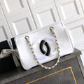 Chanel AS8806 Lipstick Tote Bag White