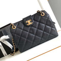 Chanel AS8890 24A MAXI Mini Shopping Bag Black Calfskin - Default Title - View 1