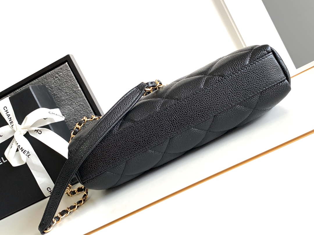Chanel AS8890 24A MAXI Mini Shopping Bag Black Calfskin - Default Title - View 5