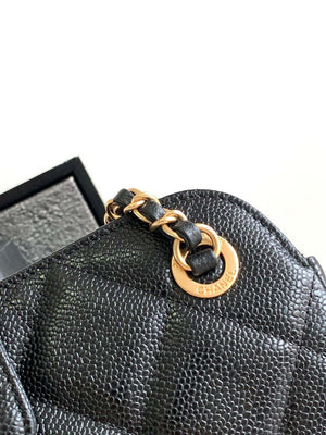 Chanel AS8890 24A MAXI Mini Shopping Bag Black Calfskin - Default Title - View 7