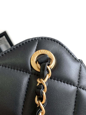 Chanel AS8890 Lambskin 24A MAX Mini  Shopping Bag Black - Default Title - View 7