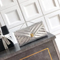 Chanel AS9100 26X Series Clutch Bag AS6646 Silver