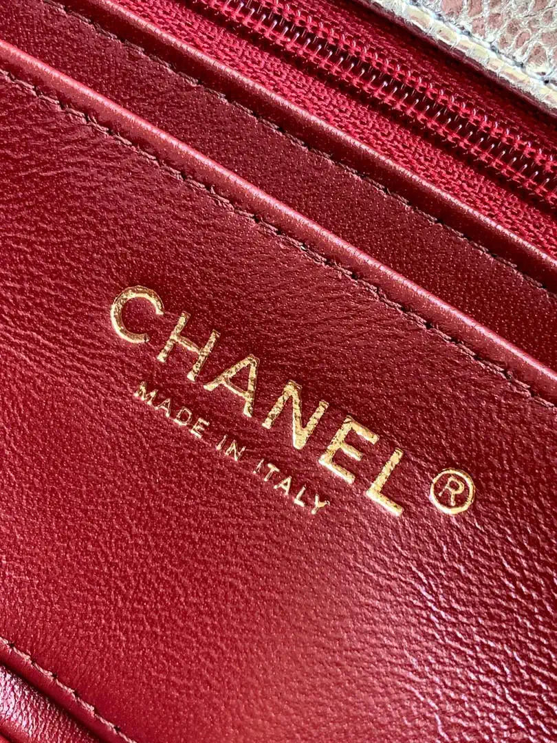 Chanel AS9100 26X Series Clutch Bag AS6646 Silver