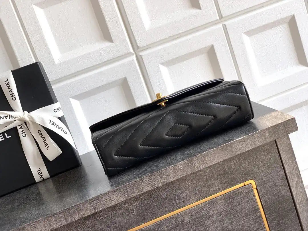 Chanel AS9100 26X Series Clutch Bag AS6646 Black